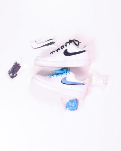 White Nike Air Force 1's '07 Sneakers, Men's 11