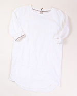 White Holding Horses Shift Dress, XS/S