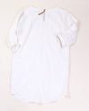 White Holding Horses Shift Dress, XS/S