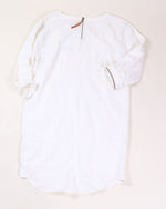 White Holding Horses Shift Dress, XS/S