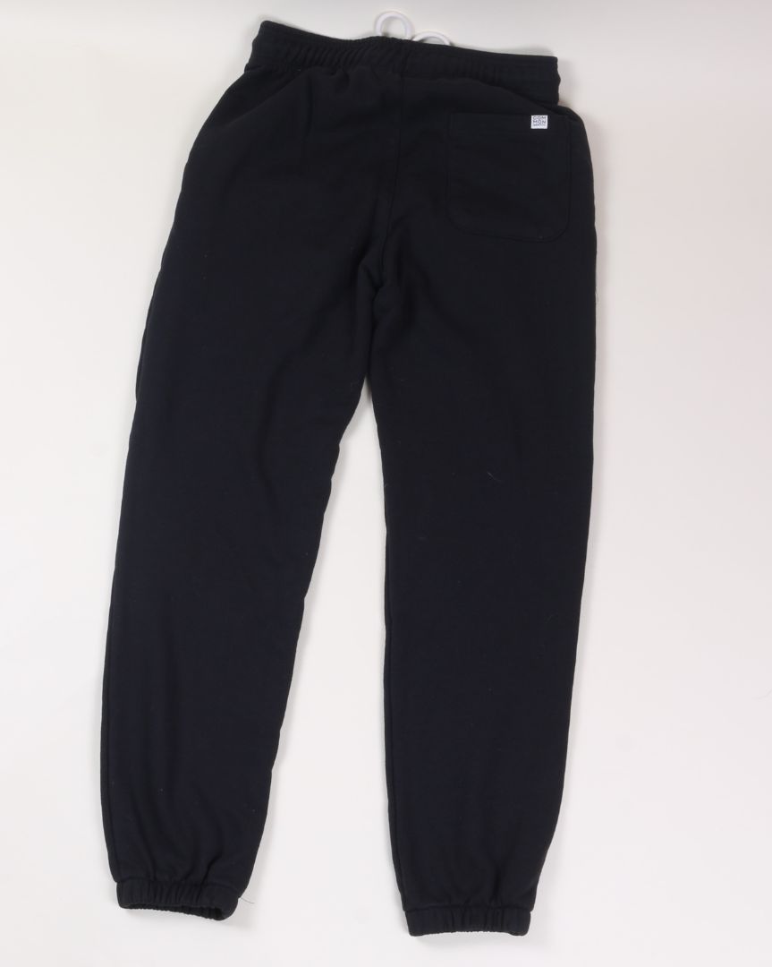 Black Common Identity Sweat Pants, XS