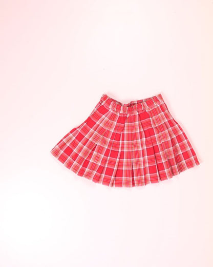 Red Aerie Mini Skirt, S