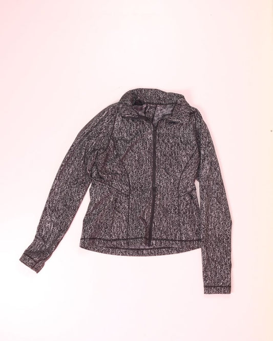 Grey LuluLemon Athletic Zip Up, S