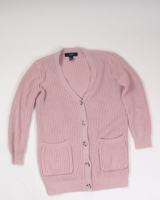 Pink Forever21 Cardigan, S