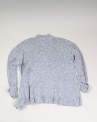 Gray BDG Mockneck Sweater, M