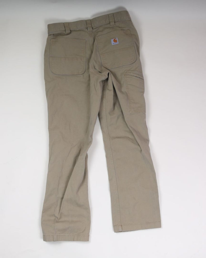 Khaki Carhartt Cargo Pants, 32X32