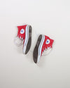 Red Converse High Top Sneakers, 8