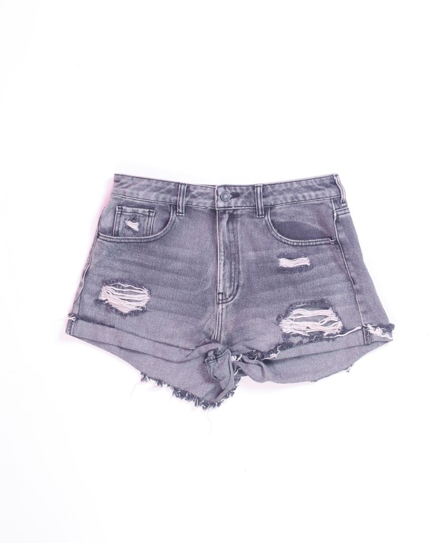 Gray Pacsun High Rise Shorts, 8