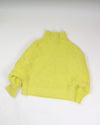 Yellow Express Turtleneck Sweater, M