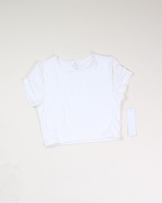 Cream Live in the Moment Cropped Tee, M