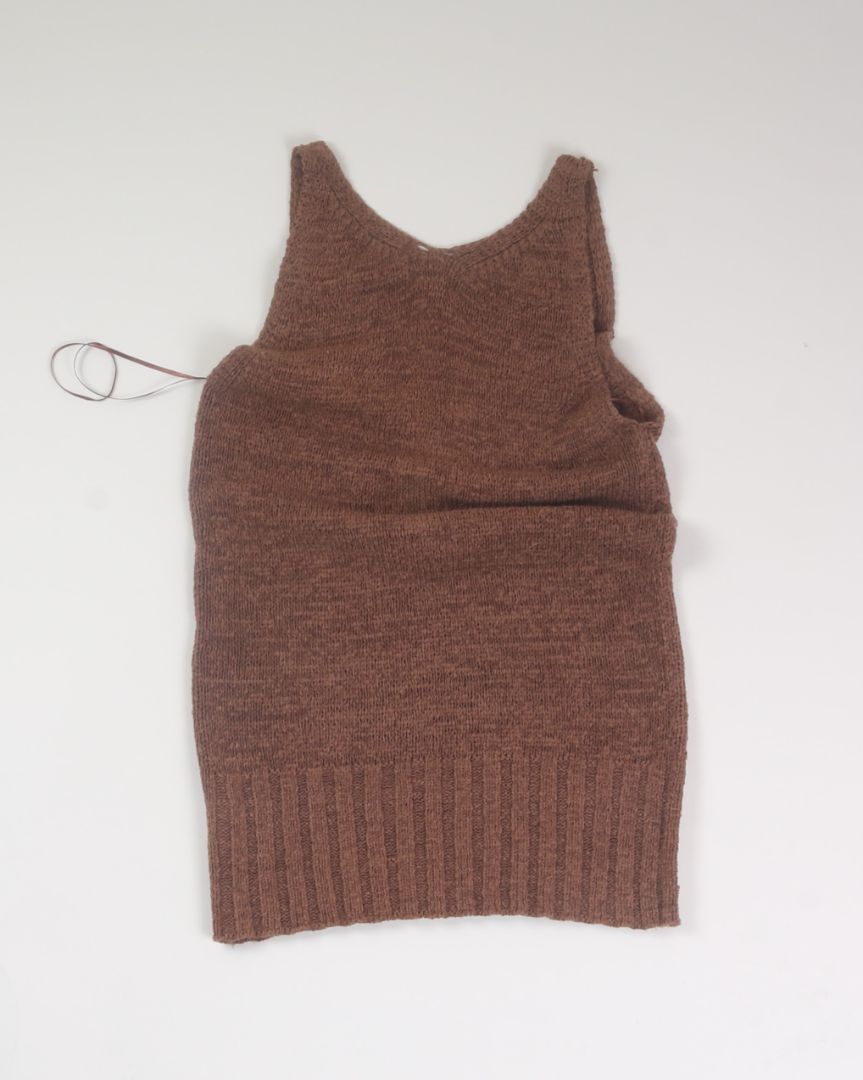 Brown Universal Thread Knit Tank, XS