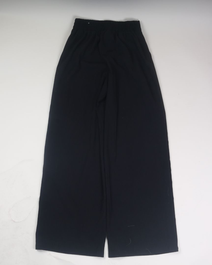 Black Max Studio Wide Leg Pants, XS