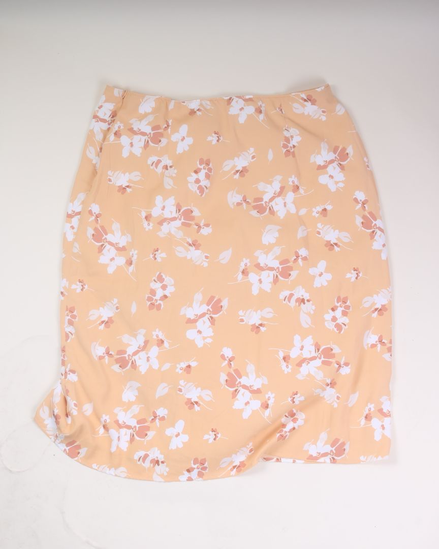 Yellow Abercrombie & Fitch Mini Skirt, XL