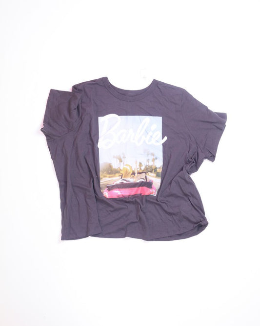 Gray Barbie Graphic Tee, 3X