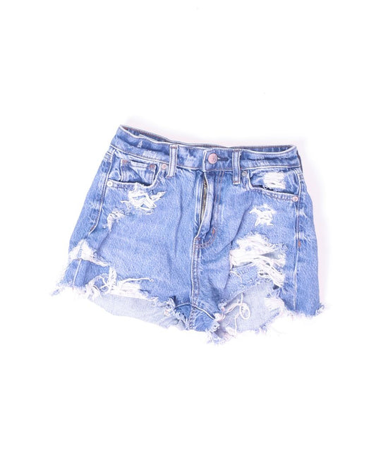 American Eagle Cutoff Denim Shorts, 000