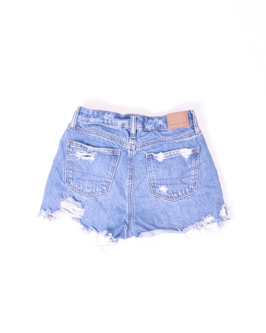 American Eagle Cutoff Denim Shorts, 000