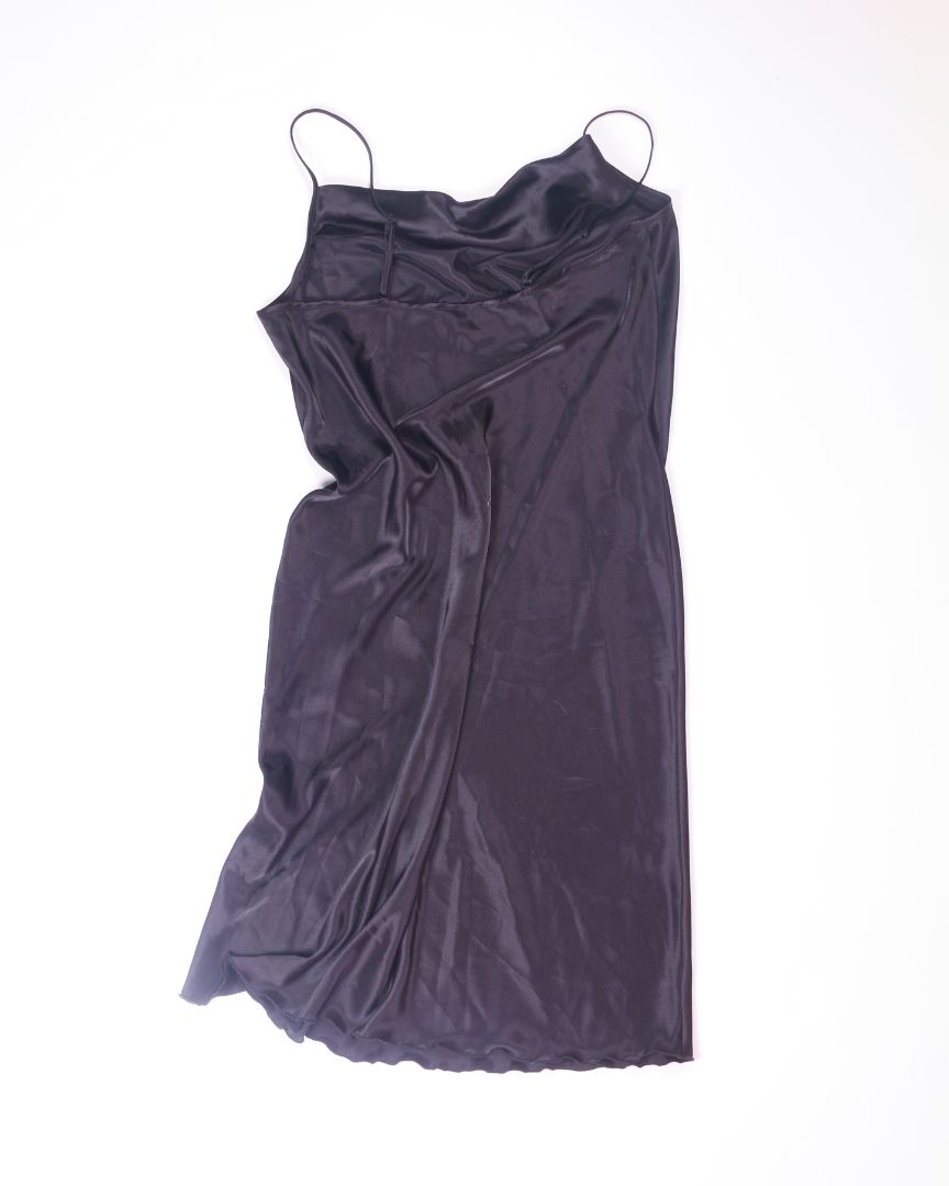 Black Bebe Midi Dress, XL