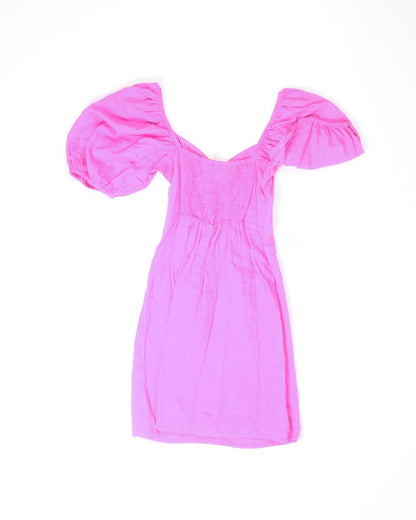 Pink Sim & Sam Mini Dress, XS