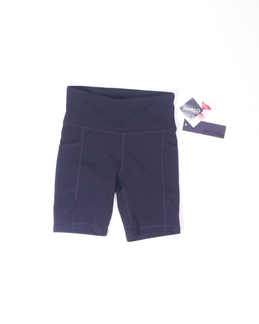 Black Mono B Bike Shorts, S
