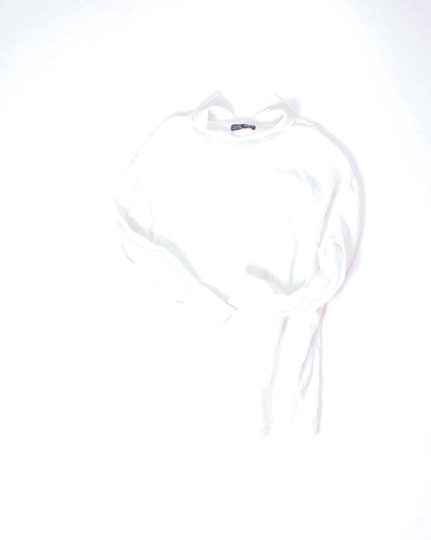 White Shein Button Down, S