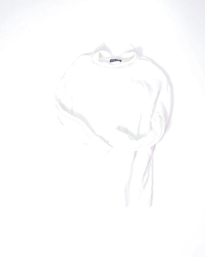 White Shein Button Down, S