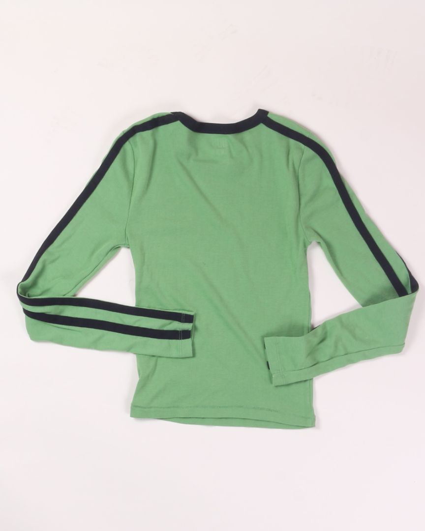 Green BDG Baby Tee, M