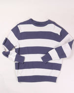 Blue/White Brandy Melville Oversized Sweater, S