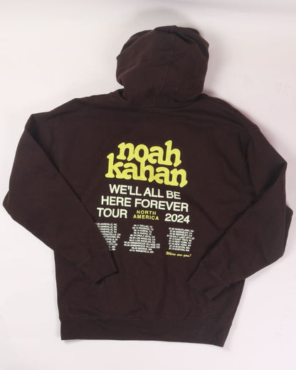 Brown Noah Kahan Hoodie, L