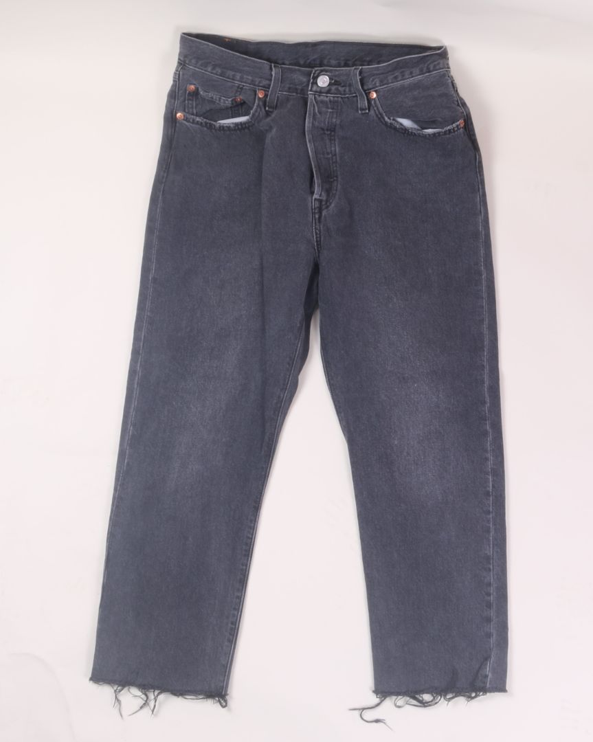 Gray Levi's 501 Jeans, 8