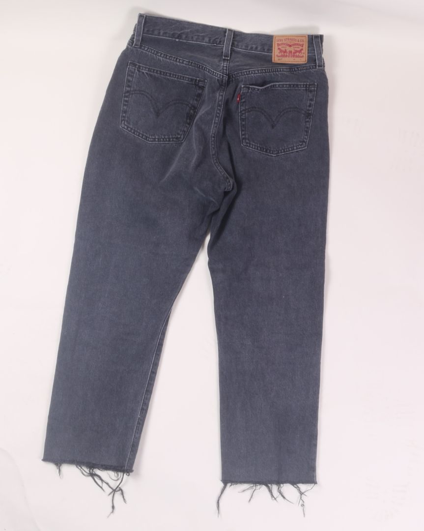 Gray Levi's 501 Jeans, 8