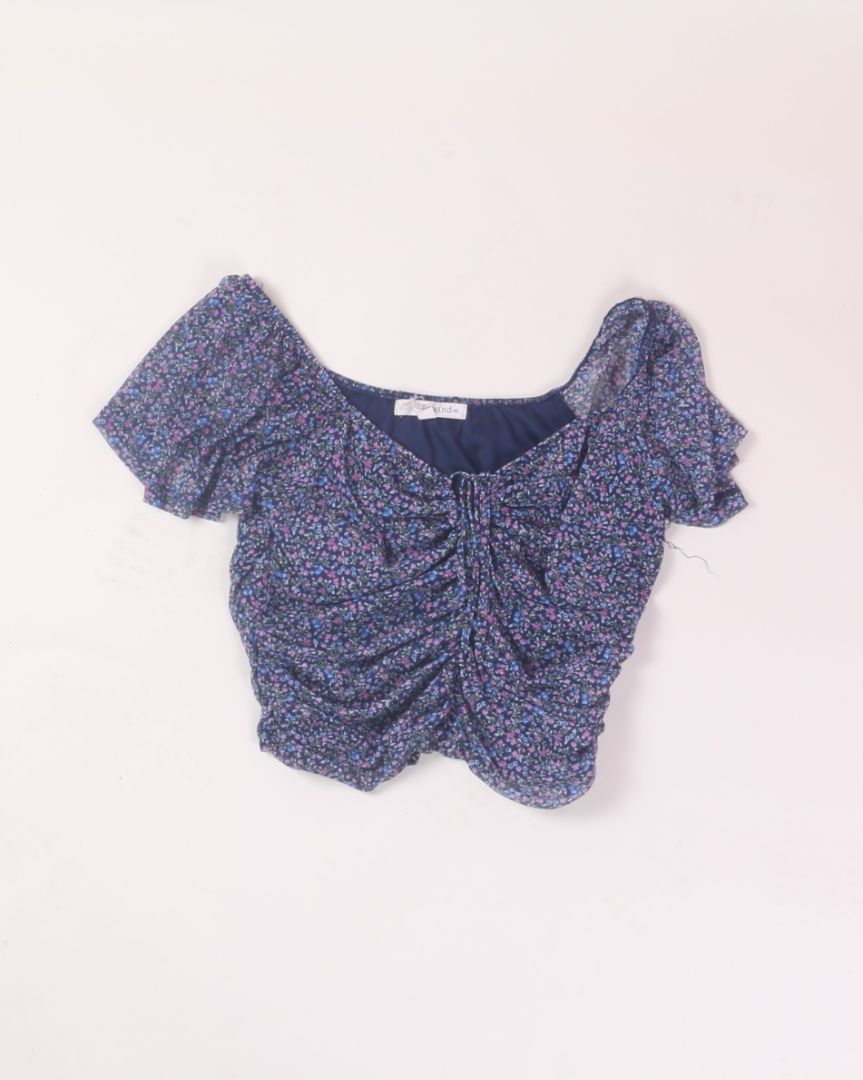 Blue Rewind Blouse, L