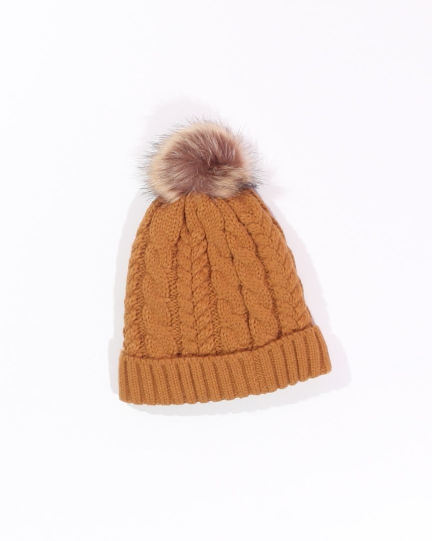 Orange Timberland Beanie