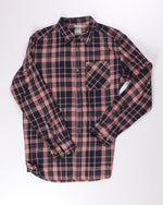 Pink THe North Face Flannel, L