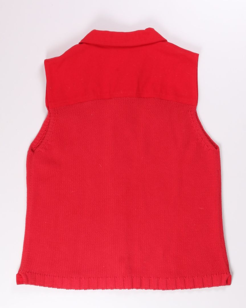 Red PBJ BLues Vest, L