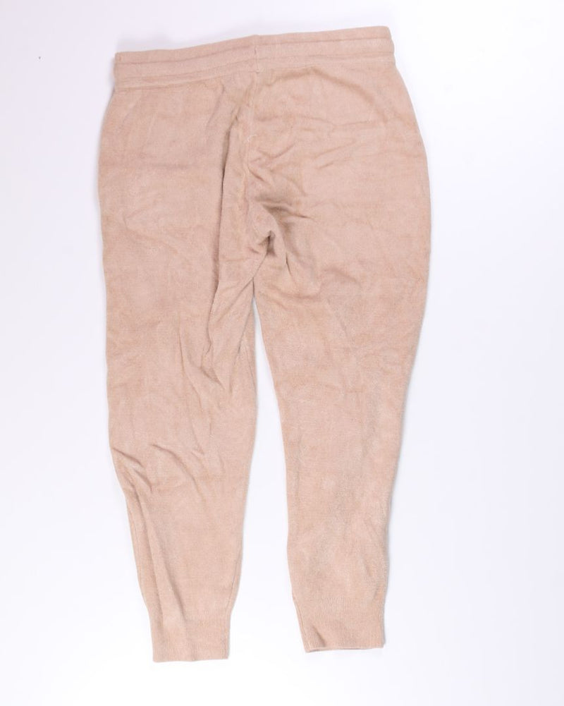 Tan Barefoot Dreams Lounge Pants, M