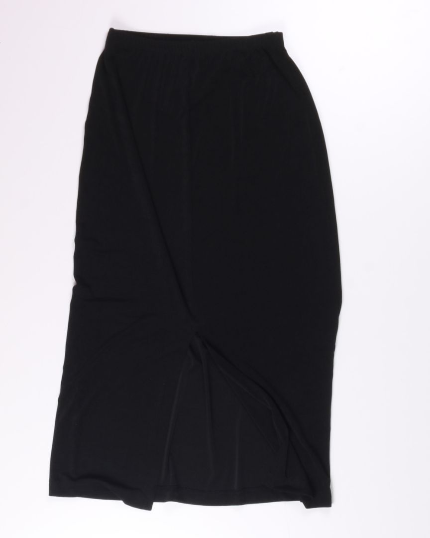 Black Liz Baker Midi Skirt, S