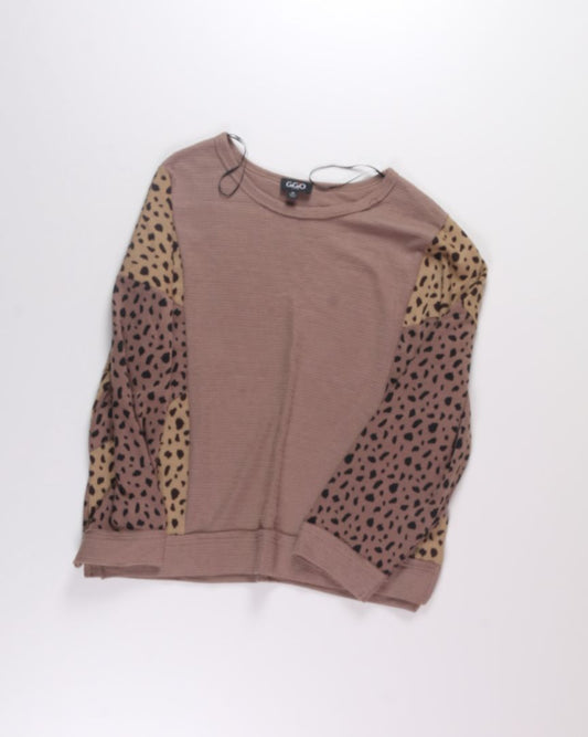 Brown GiGiO Crewneck, M