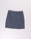 Blue Wild Fable Mini Skirt, 4