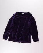 Purple J.Jill Blouse, L