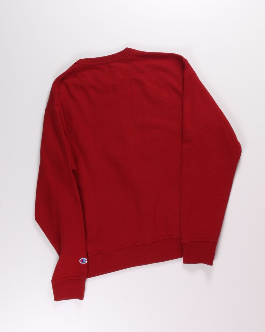 Red Champion Crewneck, M