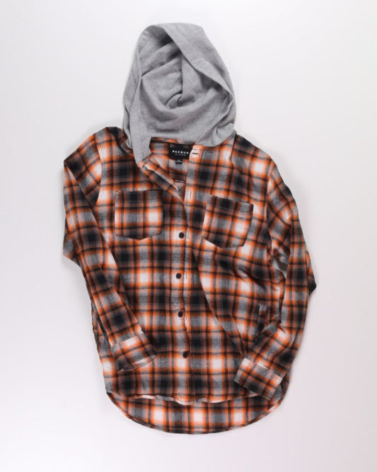 Orange Pacsun Flannel, M