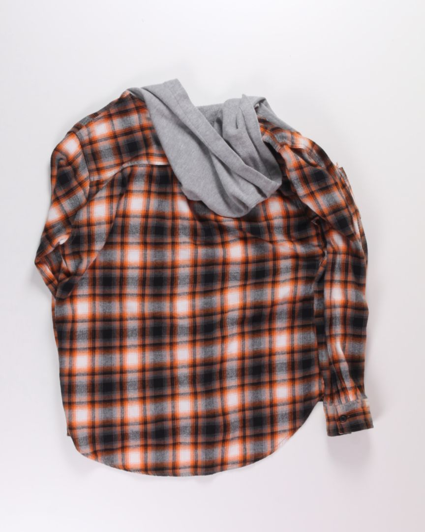 Orange Pacsun Flannel, M