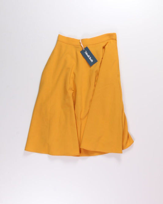 Yellow Modcloth Midi Skirt, S