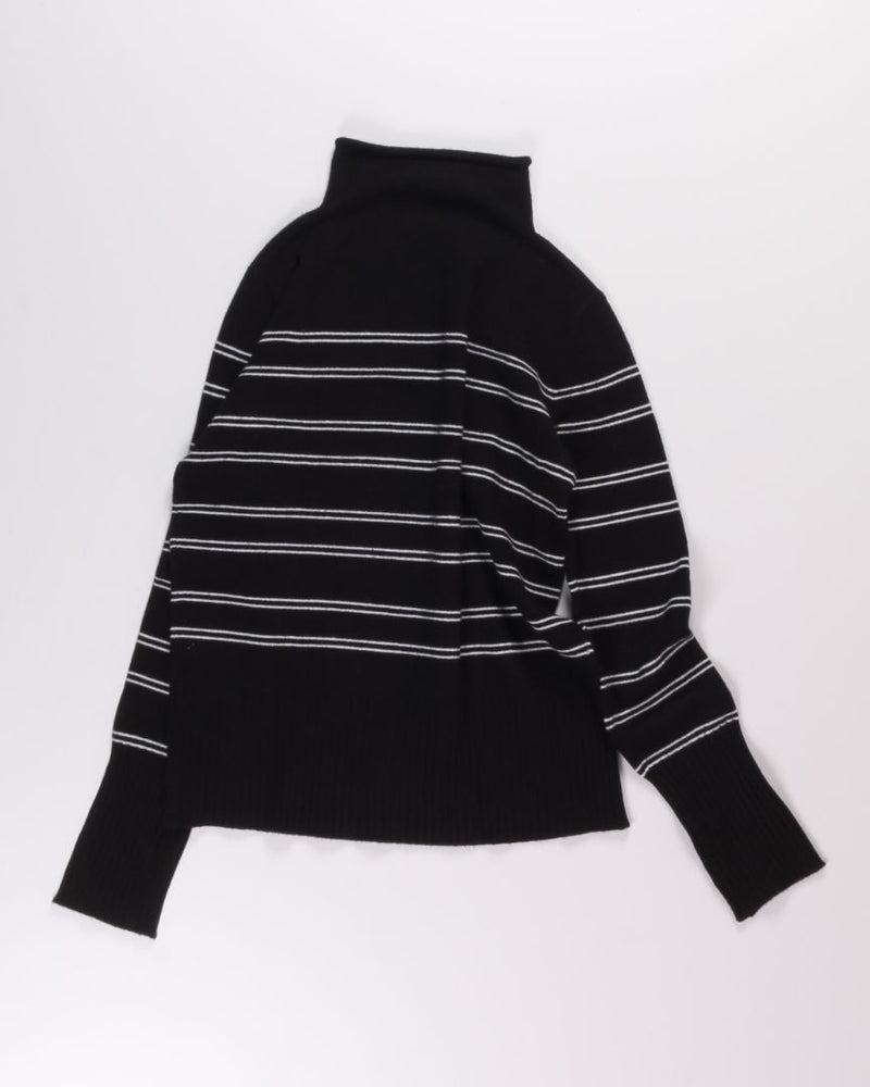 Black French Connection Mock Neck Sweater, S