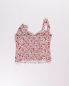 Floral Abercombie & Fitch Cropped Tank, S