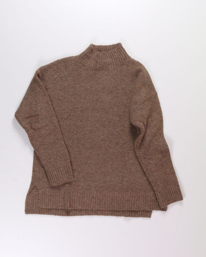 Tan Well Worn Chunky Sweater, S