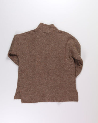 Tan Well Worn Chunky Sweater, S