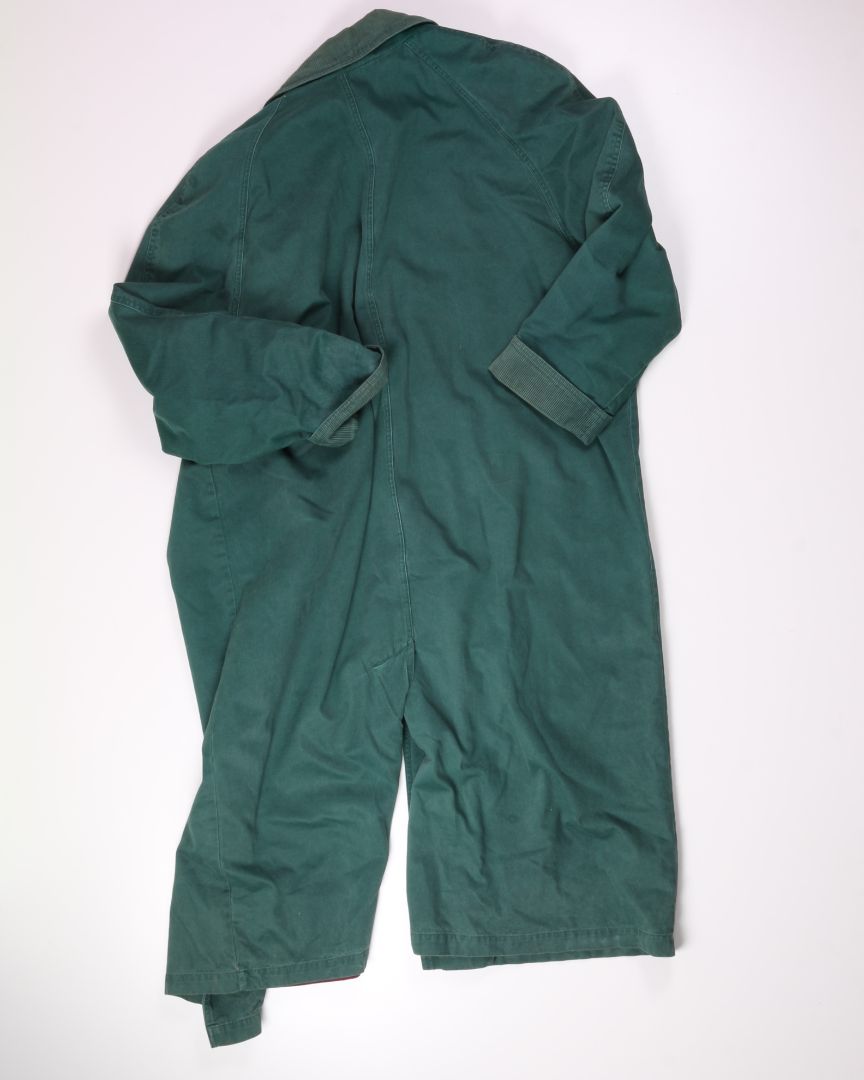 Green Brandon Thomas Trench Coay, L