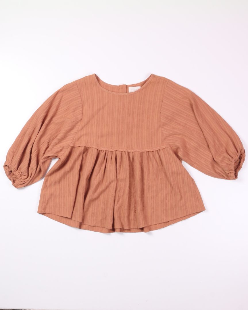 Orange Melloday Blouse, S