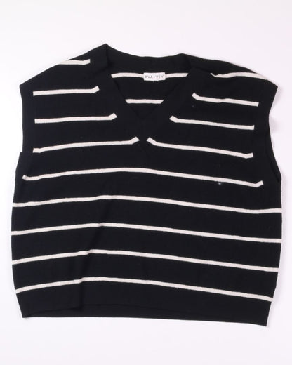 Black Ava & Viv Sweater Vest, 2X